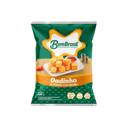 DADINHO BATATA C/QUEIJO BEM BRASIL 1,05KG