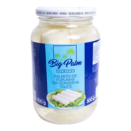 PALMITO TOLETEJUÇARA BIG PALM 300GR