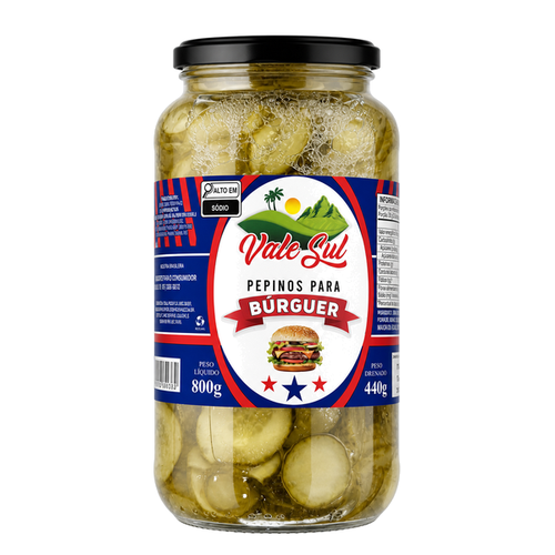 PEPINO AGRIDOCE VALE SUL 440GR