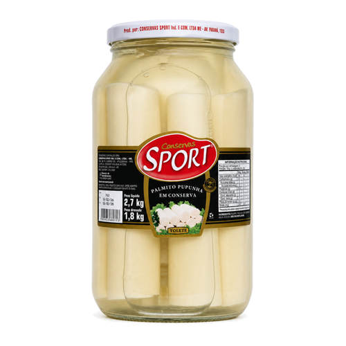 PALMITO TOLETE PUPUNHA SPORT 1,8KG
