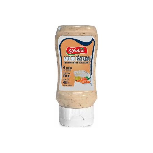 MOLHO TARTARO KISABOR 200G
