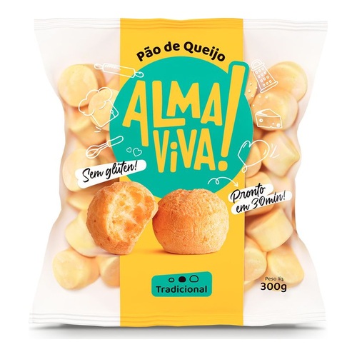 PAO DE QUEIJO ALMA VIVA 1KG