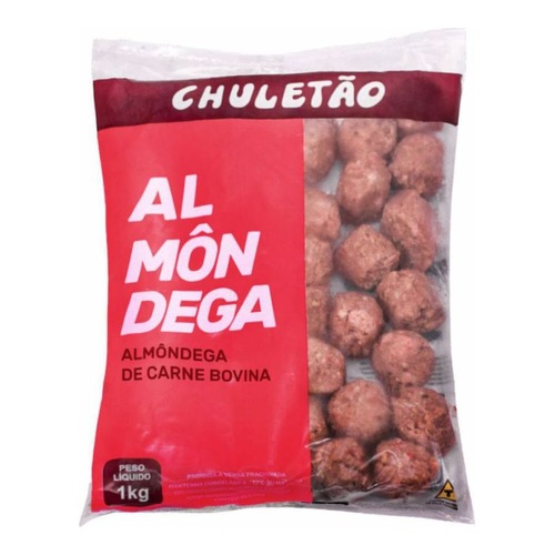ALMONDEGA BOVINA MEATFOODS 1KG