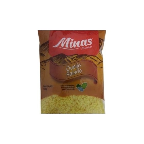 QUEIJO RALADO MINAS ALIMENTOS 500GR