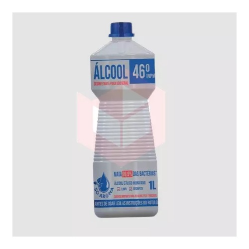 ALCOOL 46,2 SÓ AROMA 1L