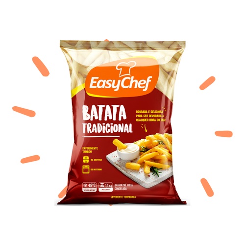 BATATA TRADICIONAL EASYCHEF 1,1KG