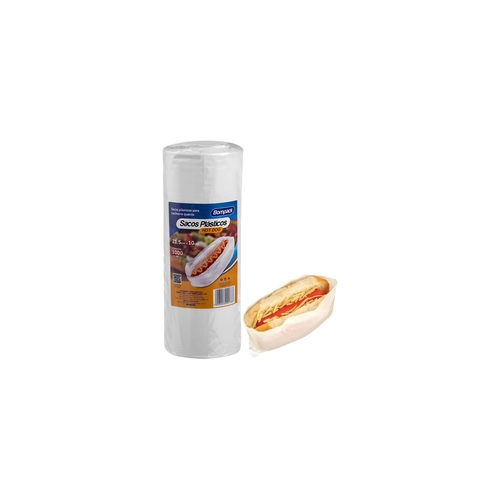 SACO DE HOT DOG 21,5CMX10CM BOMPACK